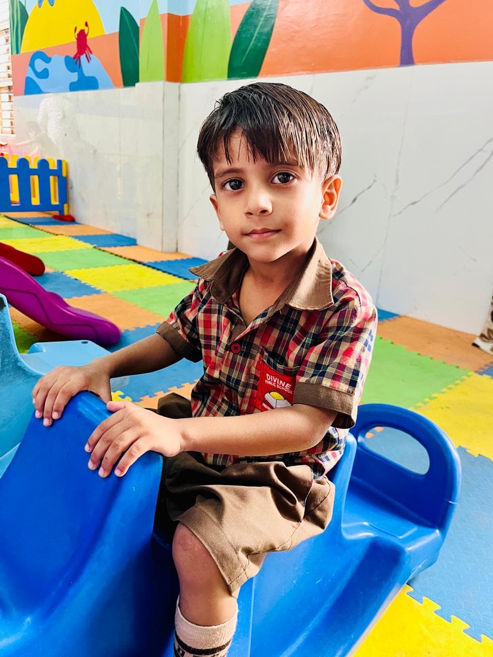 Students at Divine Public School